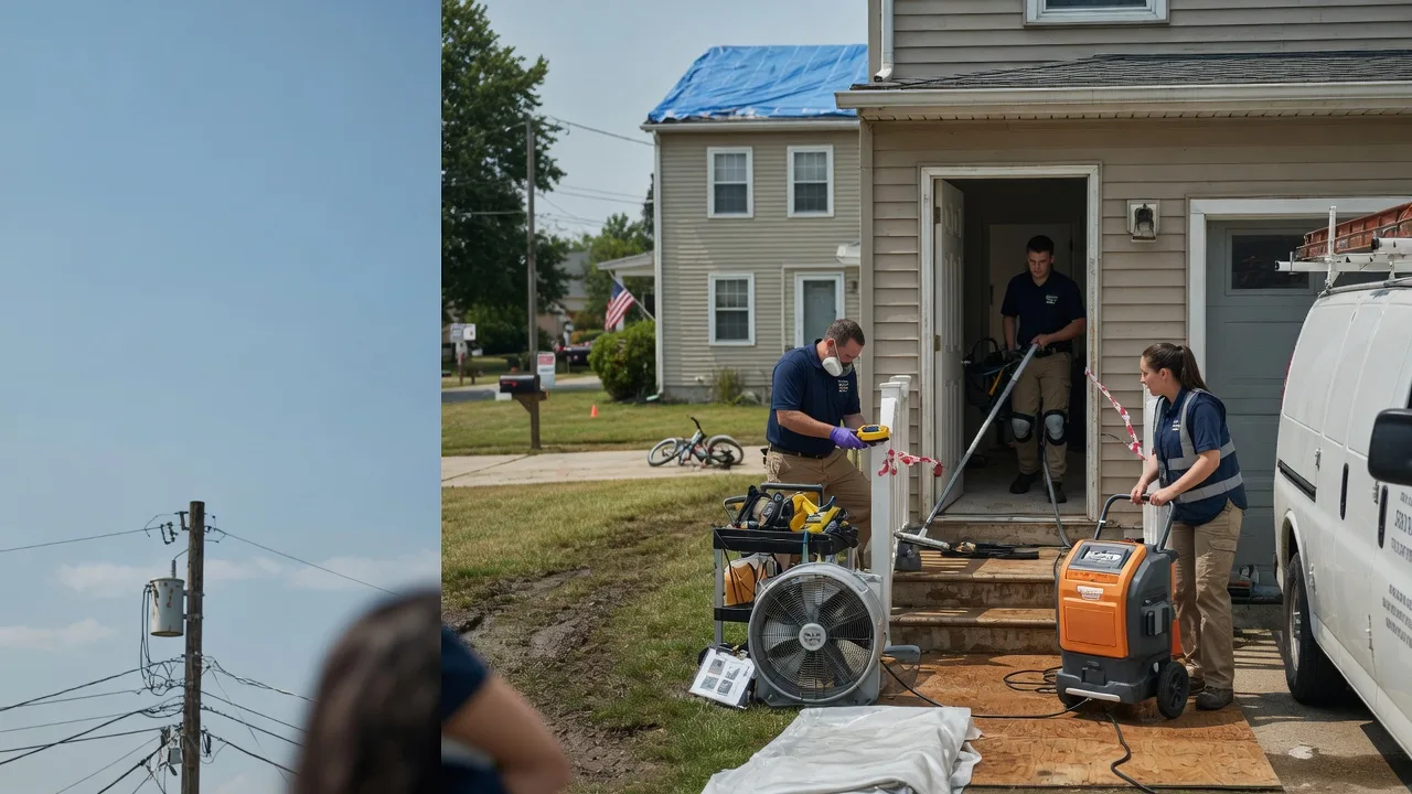 Water Damage Repair in Tilleda, WI near me